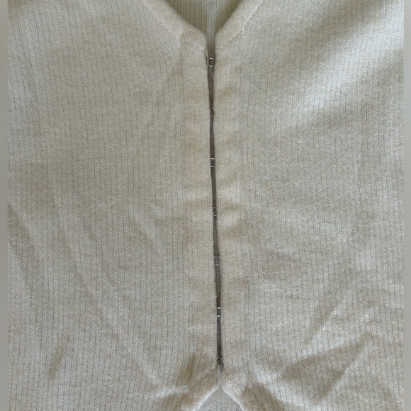 Corset style cream Zara Sweater - Picture 5 of 5